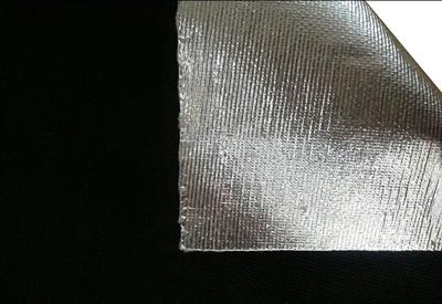 Tejido de fibra de vidrio aluminizado